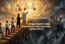 הרב: במה אני צריך להתעלות? 64 להתעלות ולעלות בעבודת ה' מידות טובות גמילות חסדים או לרדת לתהום