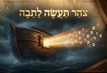 כל יהודי צריך להיות תמיד נח לשמים ונח לבריות | פרשת השבוע נח 87 צהר תעשה לתיבה שלך שיהיה שם שמיים מתקדש על ידך כמו נח , שהיה נח לשמים ונח לבריות.