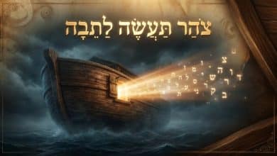 כל יהודי צריך להיות תמיד נח לשמים ונח לבריות | פרשת השבוע נח 2 צהר תעשה לתיבה שלך שיהיה שם שמיים מתקדש על ידך כמו נח , שהיה נח לשמים ונח לבריות.
